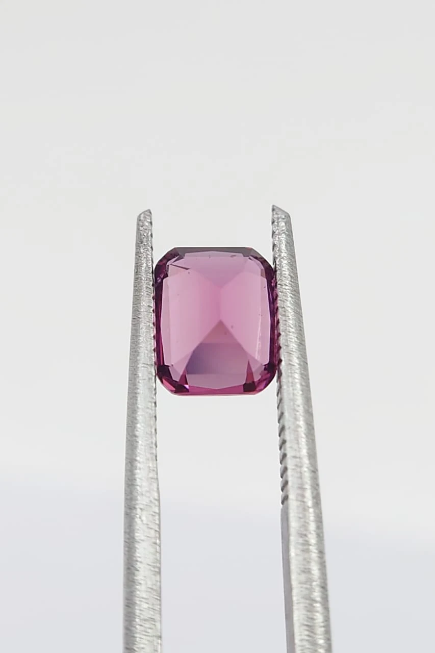 1.5ct Natural Beautiful Malaya Garnet Loose Gemstone From Tanzania — view 5